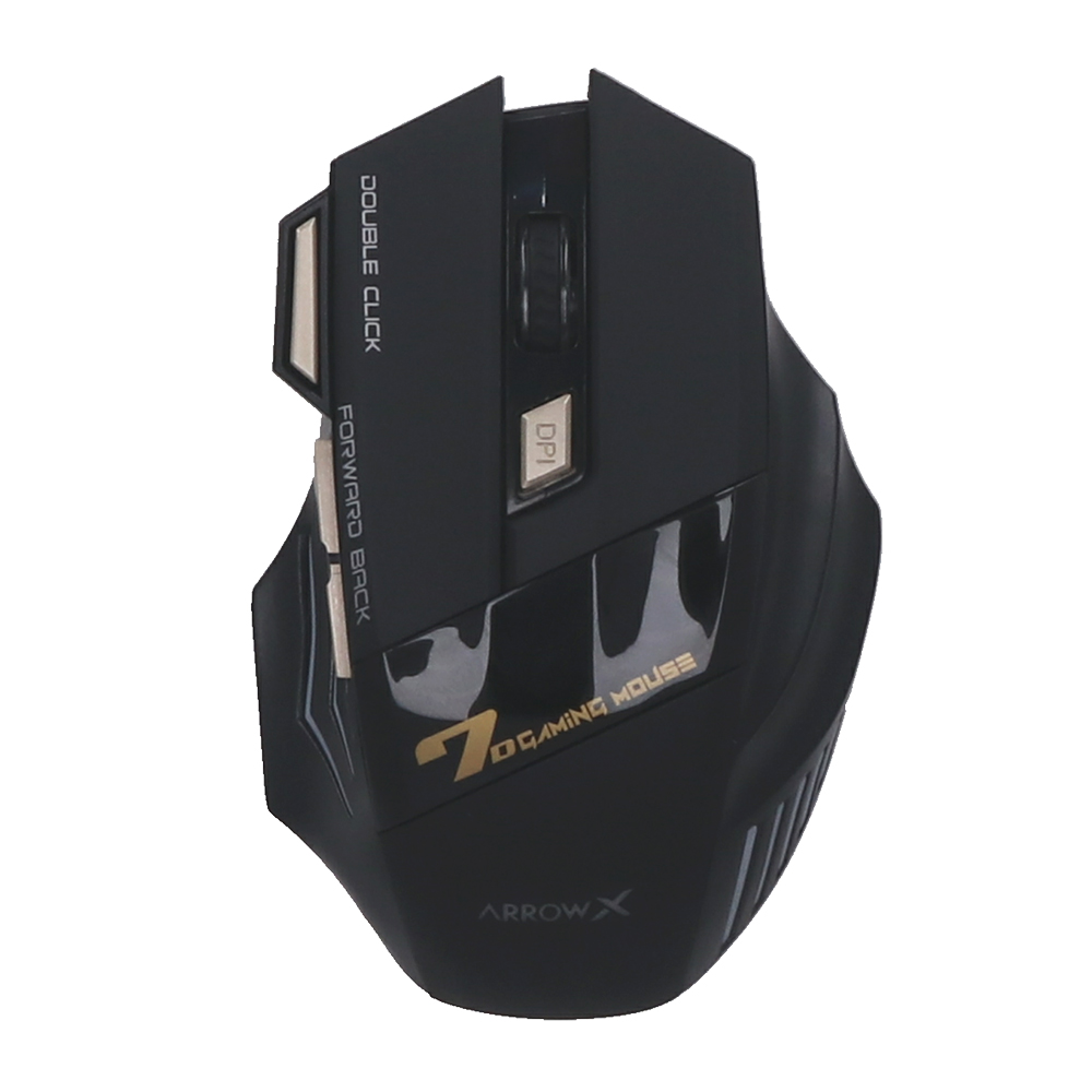 WIRELESS MOUSE (เมาส์ไร้สาย) ARROW-X YDK-GW-X7 WIRELESS BLACK