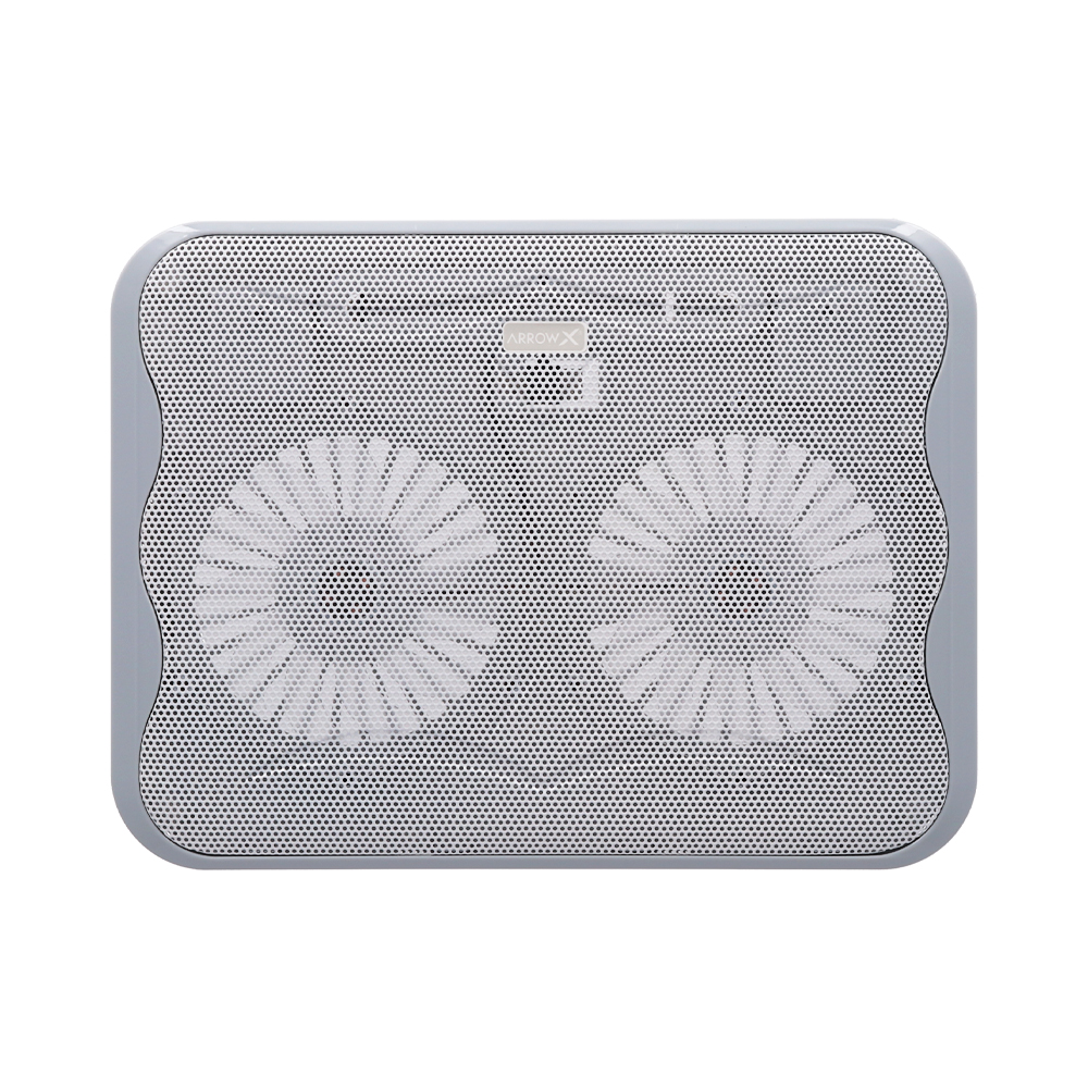 COOLING PAD (อุปกรณ์ระบายความร้อนโน้ตบุ๊ค) ARROW-X M-803 GREY