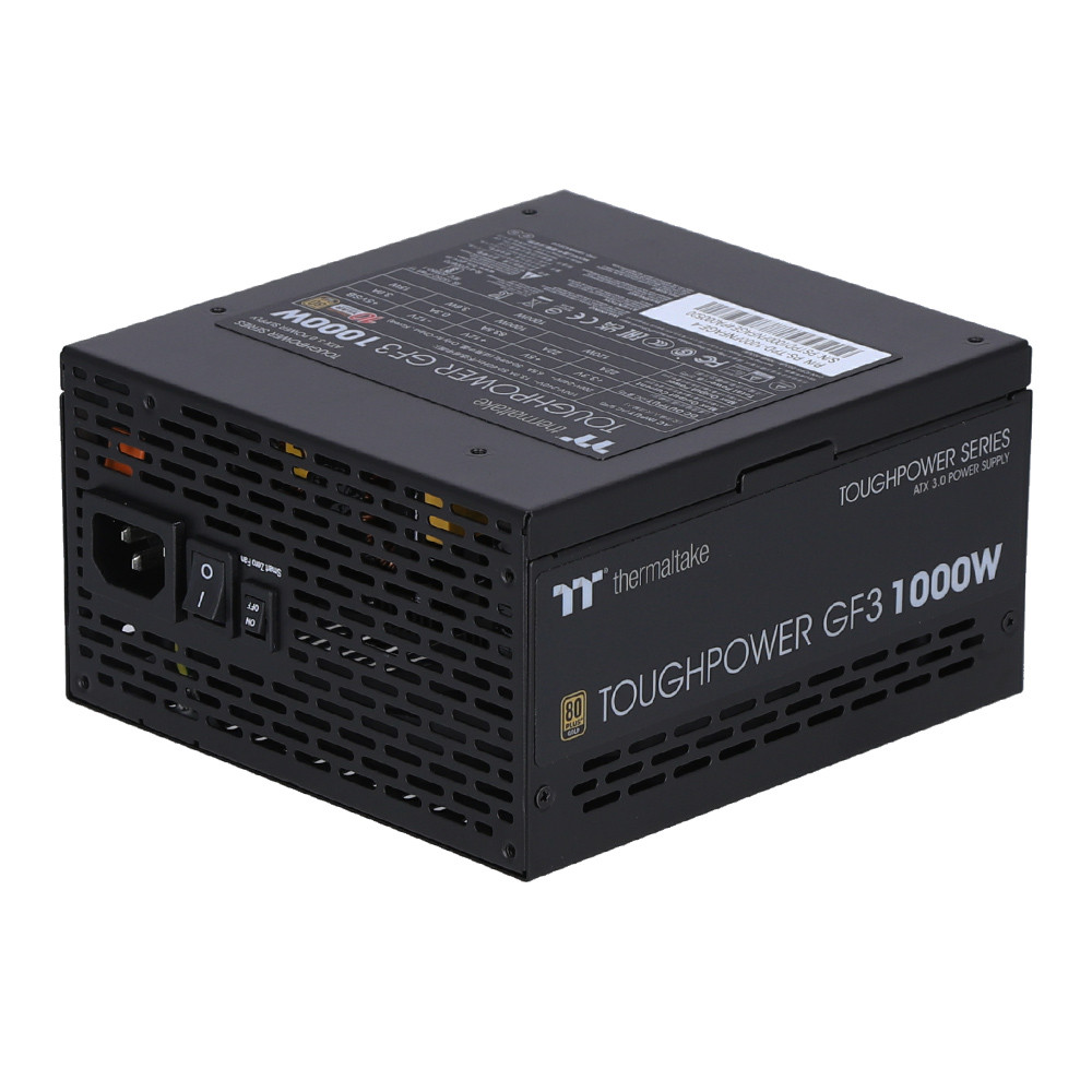 POWER SUPPLY (อุปกรณ์จ่ายไฟ) THERMALTAKE TOUGHPOWER GF3 1000W GOLD - 1000W 80 PLUS GOLD BLACK ATX