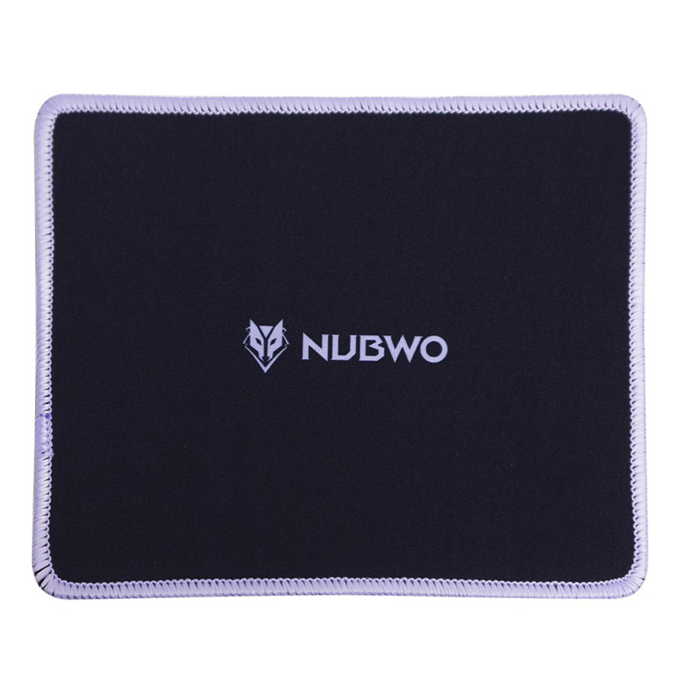MOUSE PAD (เมาส์แพด) NUBWO NP051 (BLACK) (300 x 250mm)