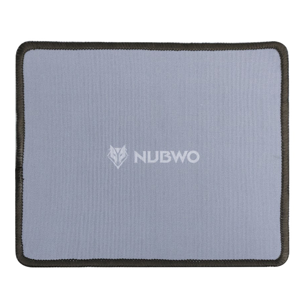 MOUSE PAD (เมาส์แพด) NUBWO NP051 (GRAY) (300 x 250mm)
