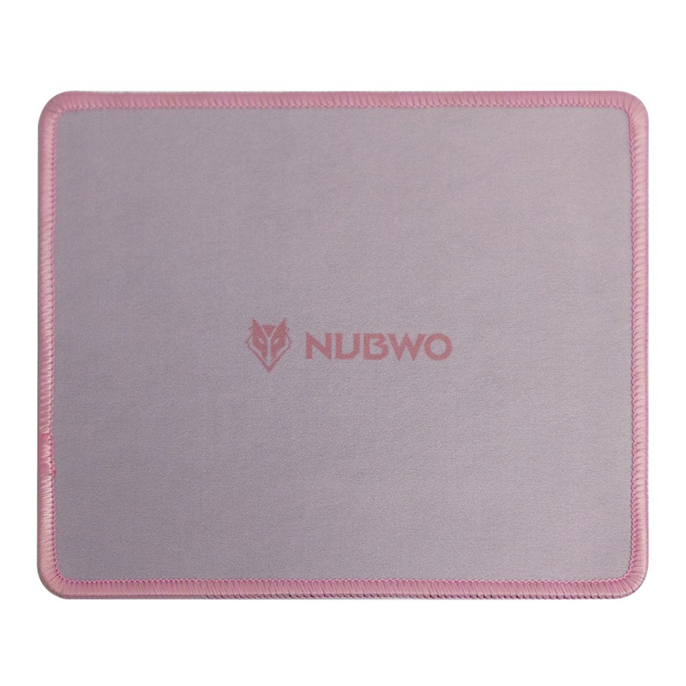 MOUSE PAD (เมาส์แพด) NUBWO NP051 (PINK) (300 x 250mm)