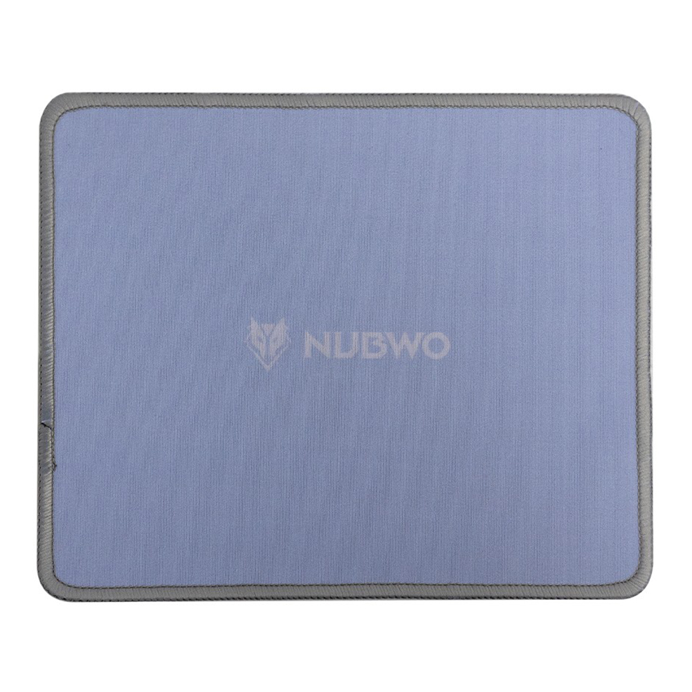 MOUSE PAD (เมาส์แพด) NUBWO NP051 (LIGHT BLUE) (300 x 250mm)