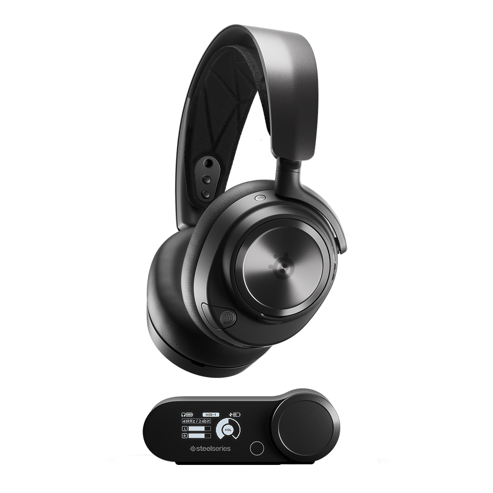WIRELESS HEADSET (หูฟังไร้สาย) STEELSERIES ARCTIS NOVA PRO WIRELESS (BLACK) (PC & PLAYSTATION)