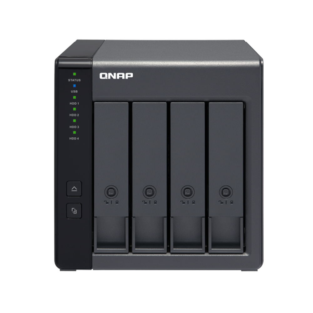 NAS (อุปกรณ์จัดเก็บข้อมูลบนเครือข่าย) QNAP TR-004 /4-BAY USB 3.0 RAID EXPANSION ENCLOSURE