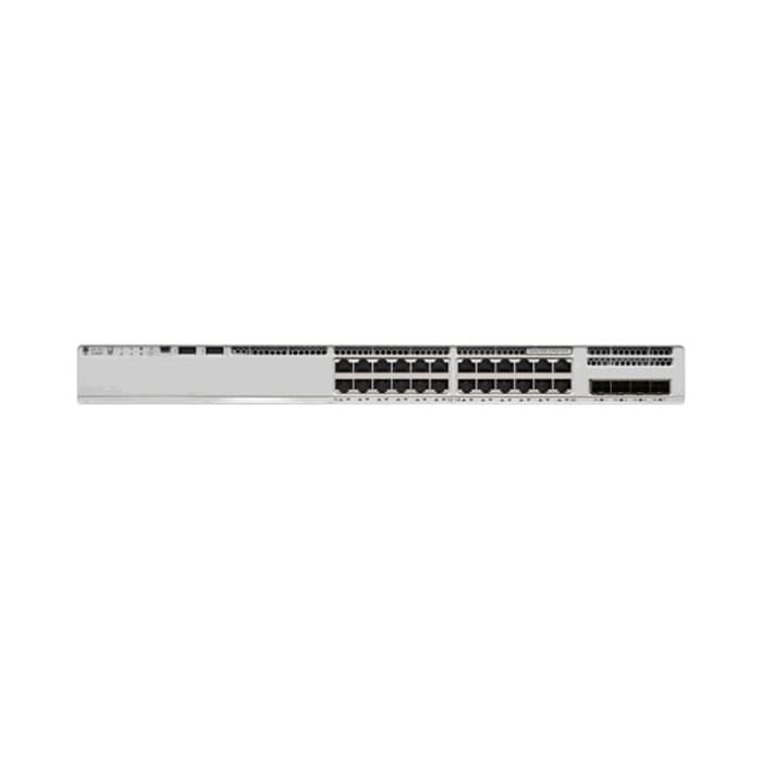 SWITCH (สวิตซ์) CISCO CATALYST 9200L 24-PORT POE+, 4 x 10G,NETWORK ESSENTIALS (C9200L-24P-4X-E)
