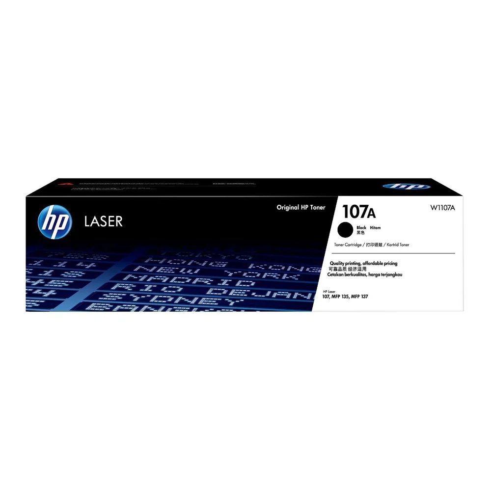 TONER (หมึกสำหรับเครื่องพิมพ์) HP 107A BLACK (W1107A)