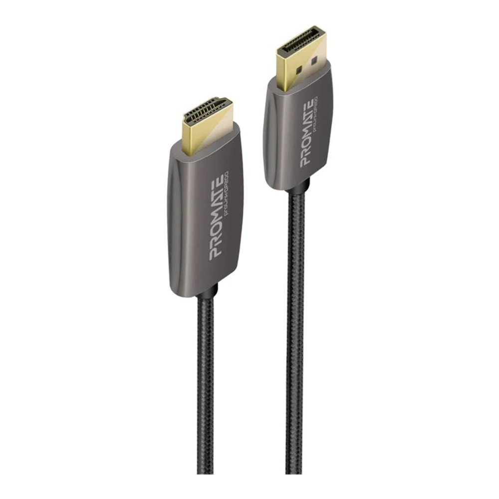 MONITOR CABLE (สายจอมอนิเตอร์) PROMATE DISPLAYPORT TO HDMI 2.0 METER (PROLINK-DP200)