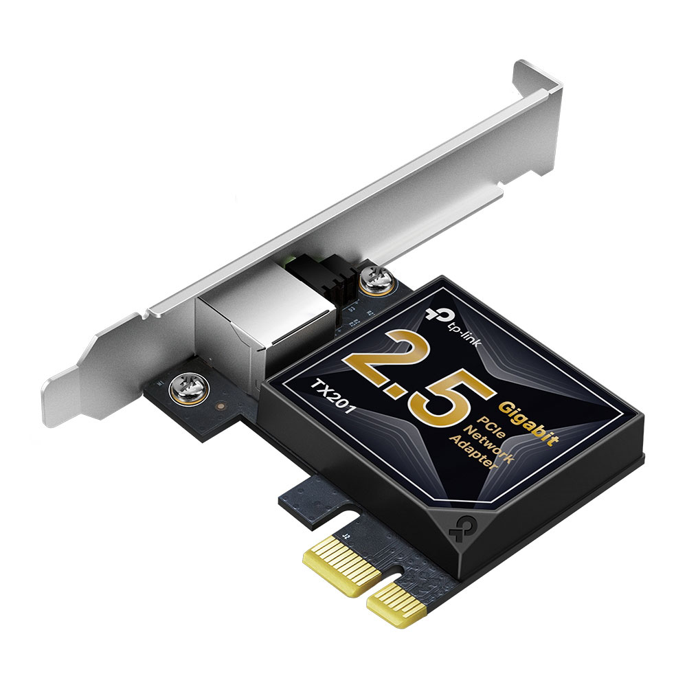 LAN CARD (การ์ดแลน) TP-LINK LAN CARD (TX201) 2.5 GIGABIT PCI EXPRESS ADAPTER