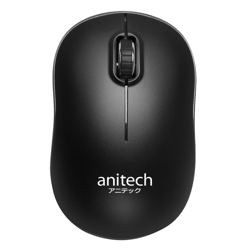 WIRELESS MOUSE (เมาส์ไร้สาย) ANITECH W227-BK BLACK