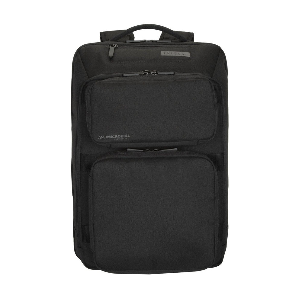 BACKPACK (กระเป๋า) TARGUS TBB615GL 2 OFFICE ANTIMICROBIAL BACKPACK 15-17.3 INCH (TBB615GL-70) BLACK