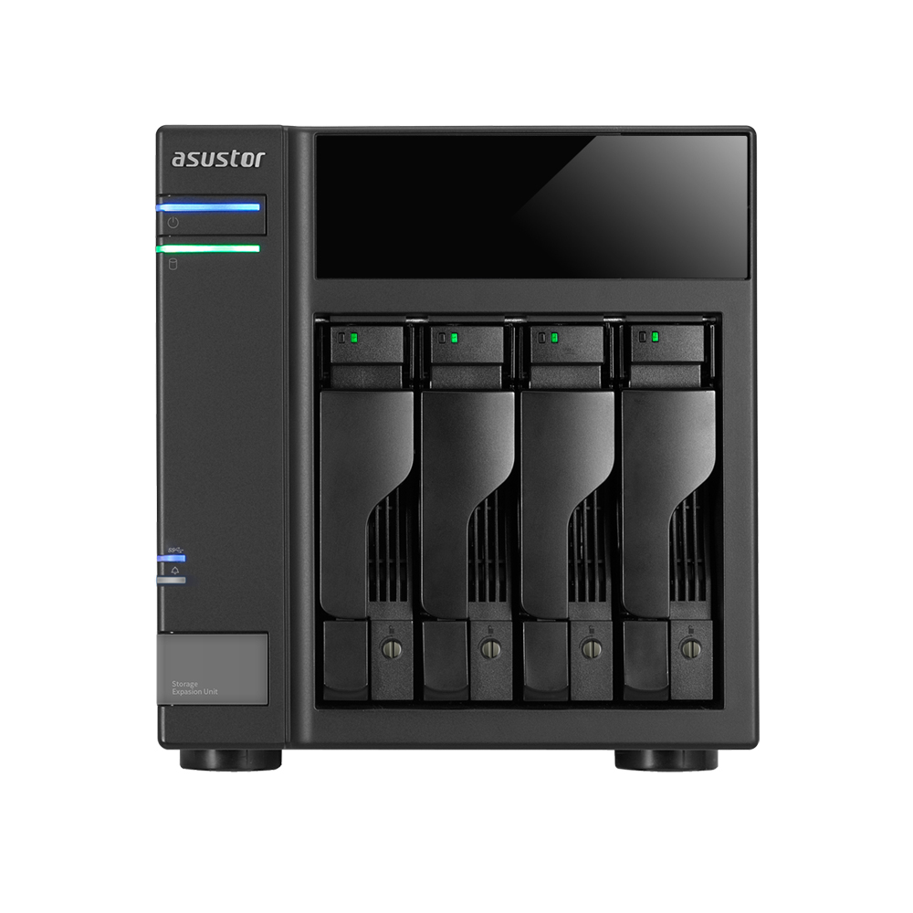 NAS (อุปกรณ์จัดเก็บข้อมูลบนเครือข่าย) ASUSTOR AS6004U /4-BAY USB3.0 TYPE-B MYARCHIVE COLD BACKUP