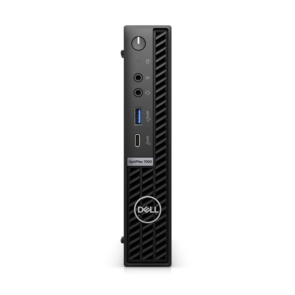 DESKTOP PC (คอมพิวเตอร์ตั้งโต๊ะสำหรับองค์กร) DELL OPTIPLEX 7000 MICRO I5-12500T VPRO 8GB 256SSD+1TB WIN 11 PRO (SNS70MC051)