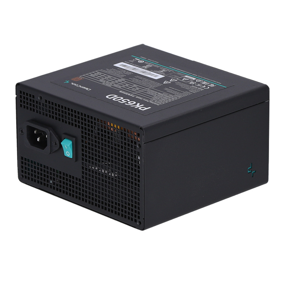 POWER SUPPLY (อุปกรณ์จ่ายไฟ) DEEPCOOL PK650D - 650W 80 PLUS BRONZE BLACK ATX