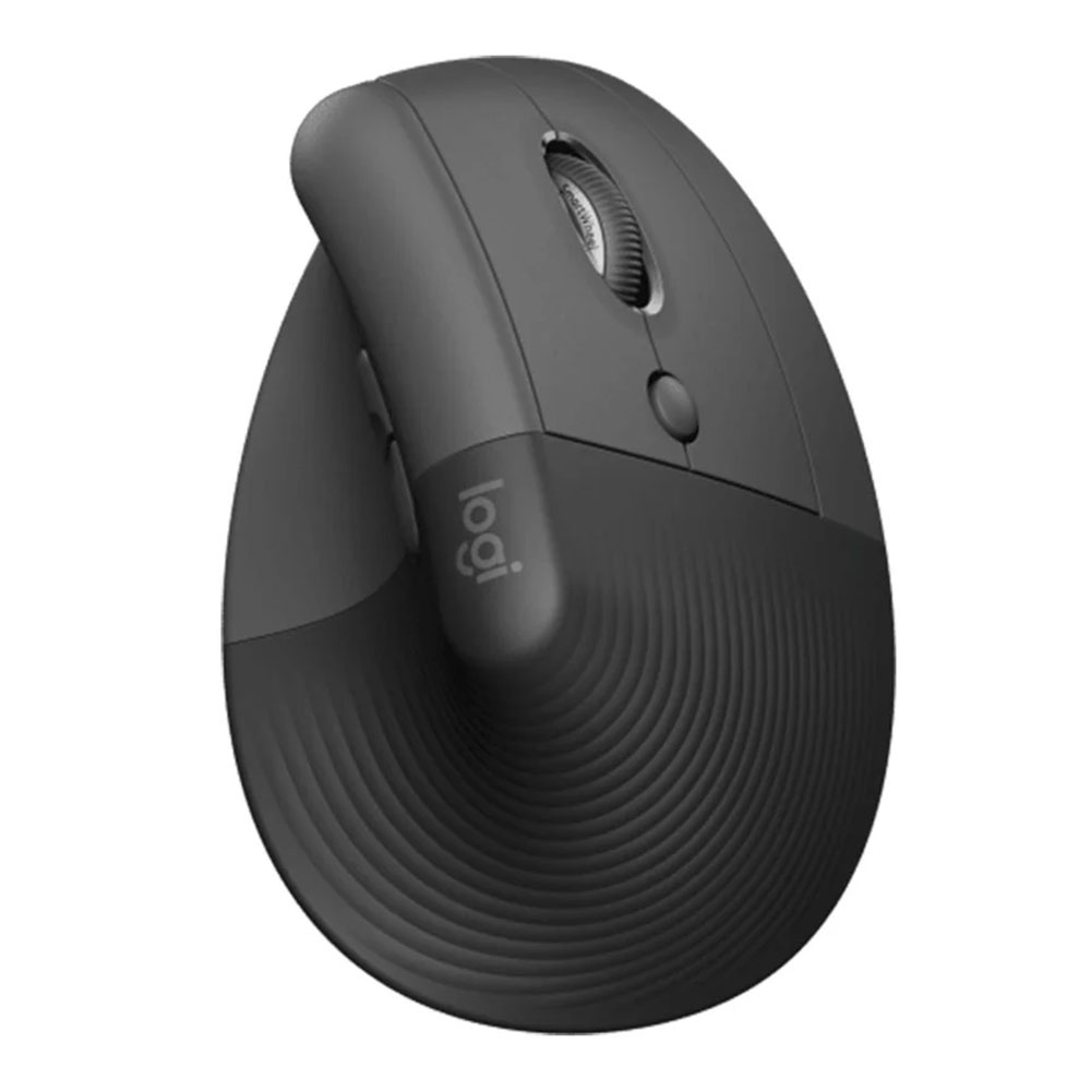 WIRELESS MOUSE (เมาส์ไร้สาย) LOGITECH USB VERTICAL ERGONOMIC LIFT BLACK