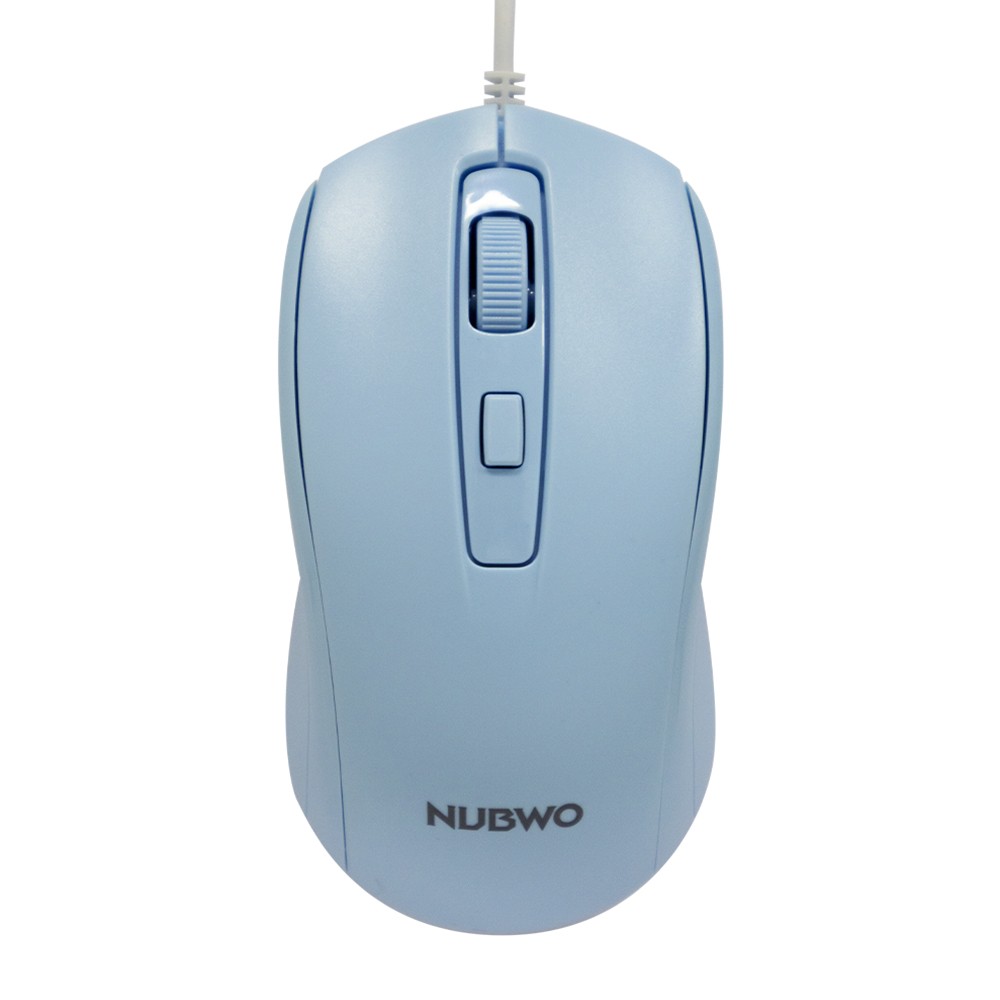 MOUSE (เมาส์) NUBWO (NM157) USB OPTICAL BLUE
