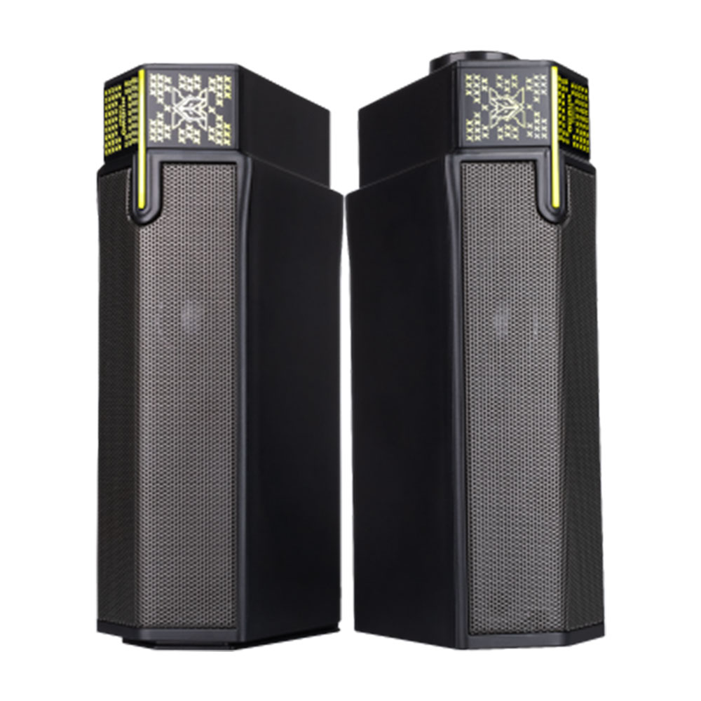 SPEAKER (ลำโพง) NUBWO VIBRATE NX-S2 RGB 2.0 BLACK