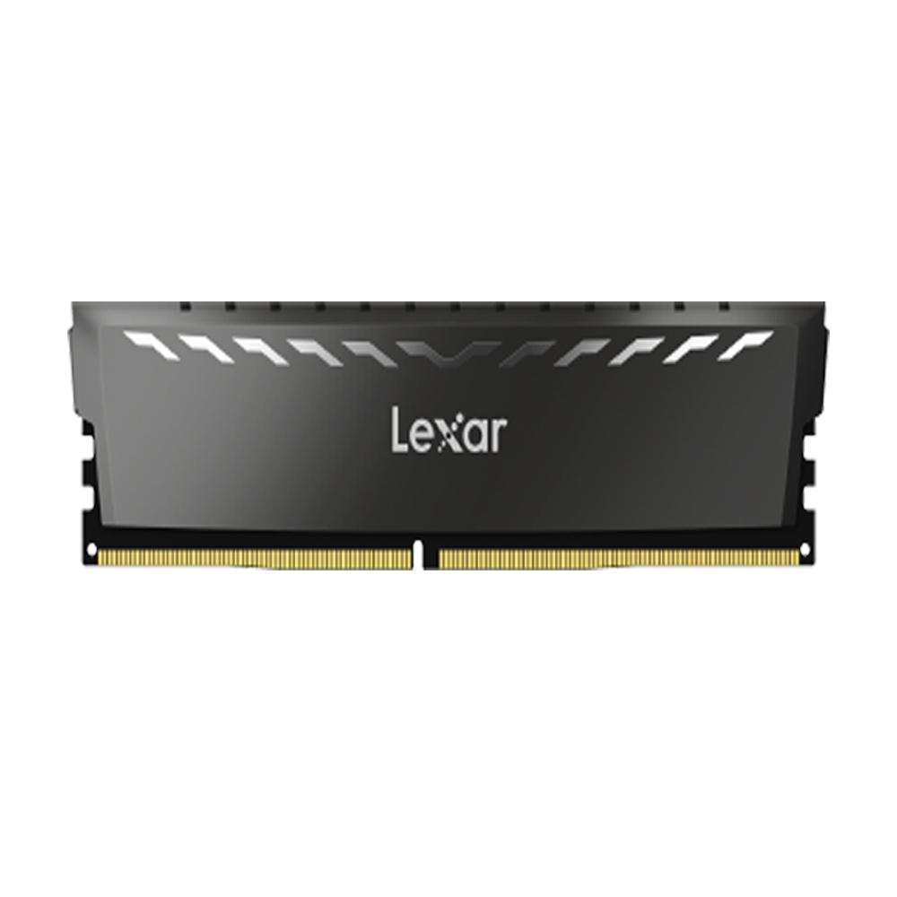 16GB (8GBx2) DDR4 3200Mbps RAM PC (หน่วยความจำ) LEXAR THOR OC DK WITH HEATSINK (LXR-4BU008GR3200GD)