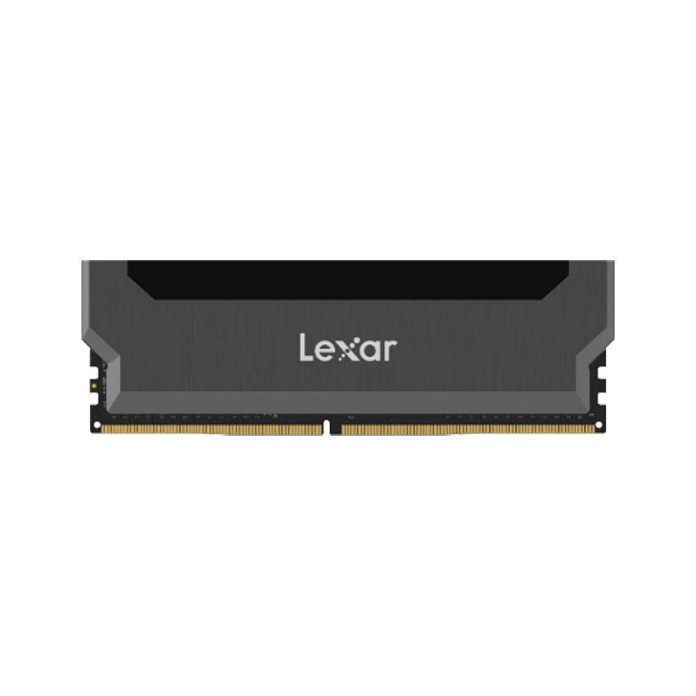 16GB (8GBx2) DDR4 3600Mbps RAM PC (หน่วยความจำ) LEXAR HADES OC WITH HEATSINK (LXR-4BU008GR3600D0)