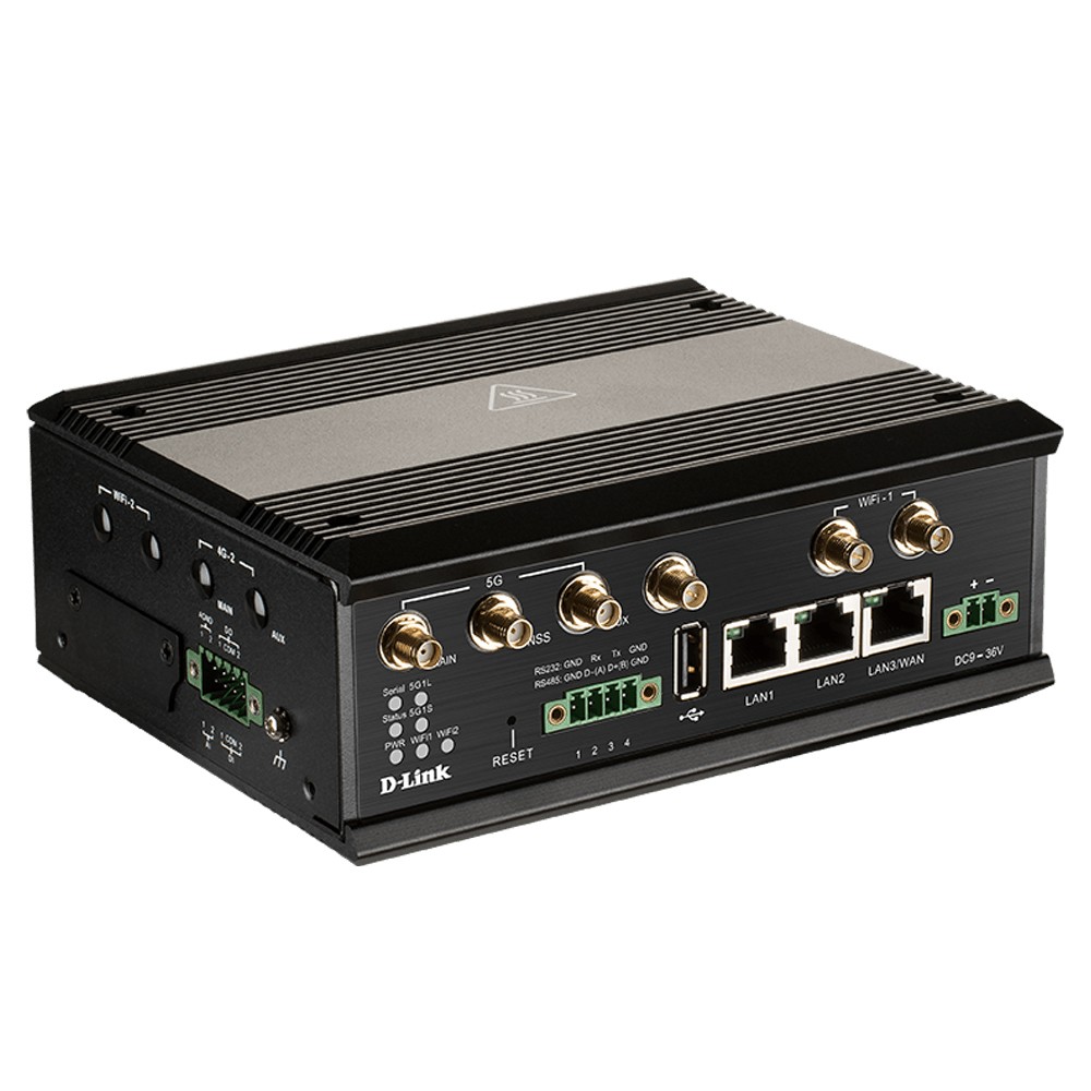ROUTER(เราเตอร์)D-LINK 5G NR/4G LTE INDUSTRIAL VPN WI-FI MOBILE ROUTER (DWM-3010)