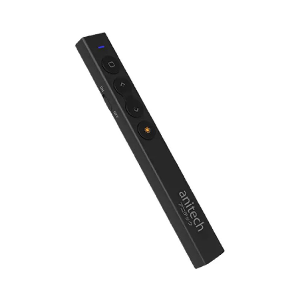 LASER POINTER (เลเซอร์พอยเตอร์) ANITECH WIRELESS WITH LASER POINTER A91 - BLACK