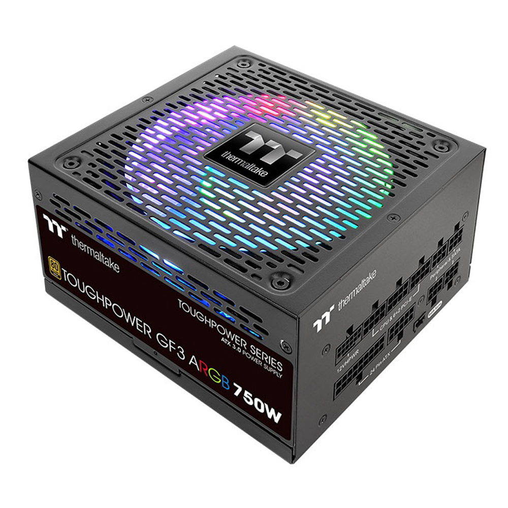 Thermaltake Toughpower GF3 ARGB 750W Gold - TT Premium Edition - 750W 80 PLUS Gold Black ATX
