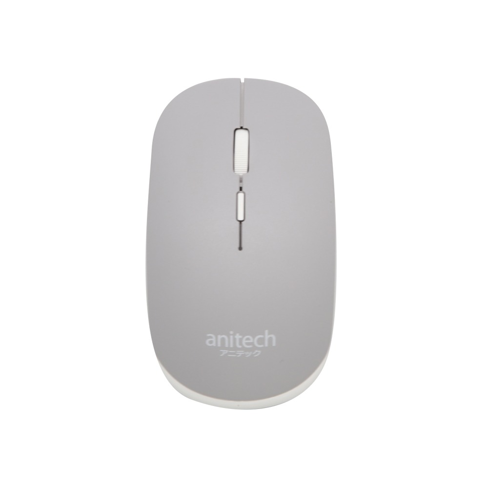 WIRELESS MOUSE (เมาส์ไร้สาย) ANITECH WIRELESS W231-GY GREY