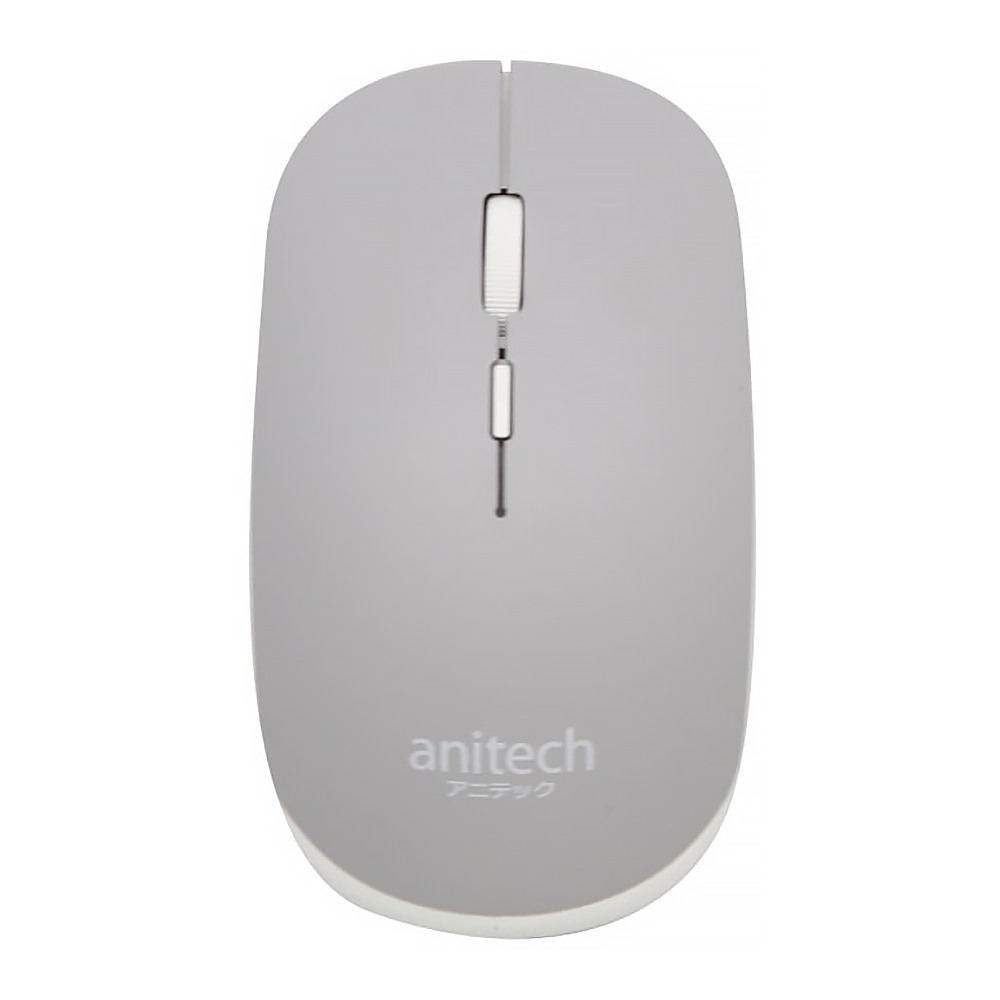 WIRELESS MOUSE (เมาส์ไร้สาย) ANITECH WIRELESS W231-GY GREY