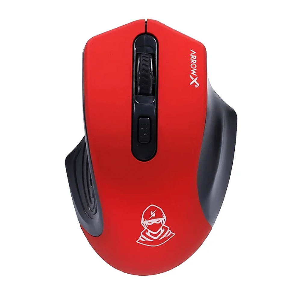 WIRELESS MOUSE (เมาส์ไร้สาย) ARROW-X YDK-E-1800 (RED)