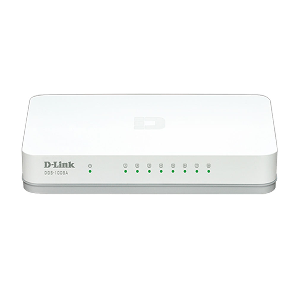 SWITCH (สวิตซ์) D-LINK DGS-1008A GIGABIT