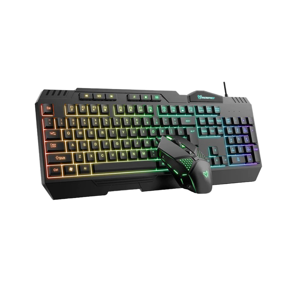 KEYBOARD & MOUSE (คีย์บอร์ดและเมาส์) MICROPACK 2-IN-1 GAMING COMBO GC-30