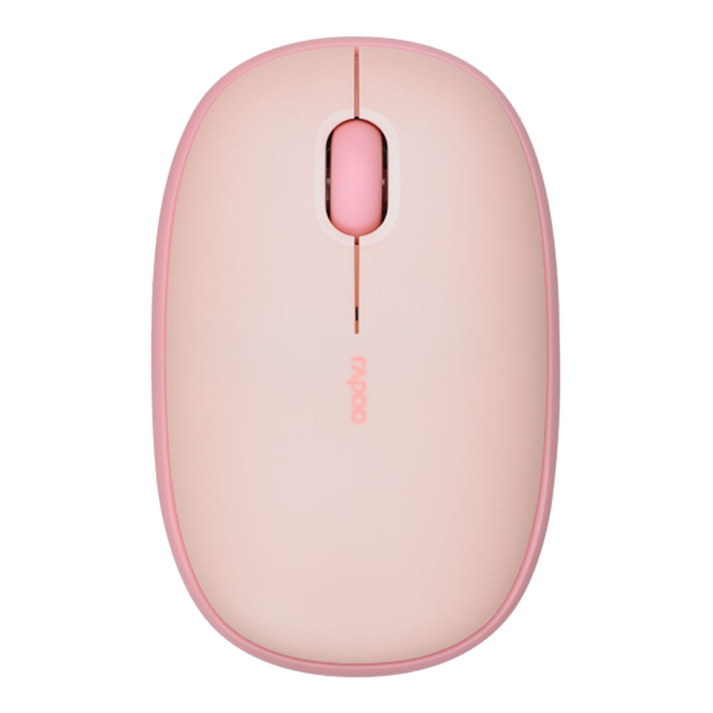 WIRELESS MOUSE (เมาส์ไร้สาย) RAPOO M650 PINK