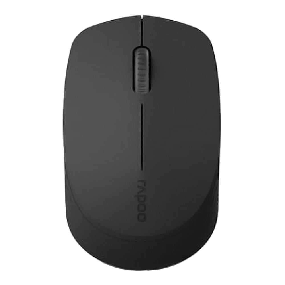 WIRELESS MOUSE (เมาส์ไร้สาย) RAPOO M100 BLACK