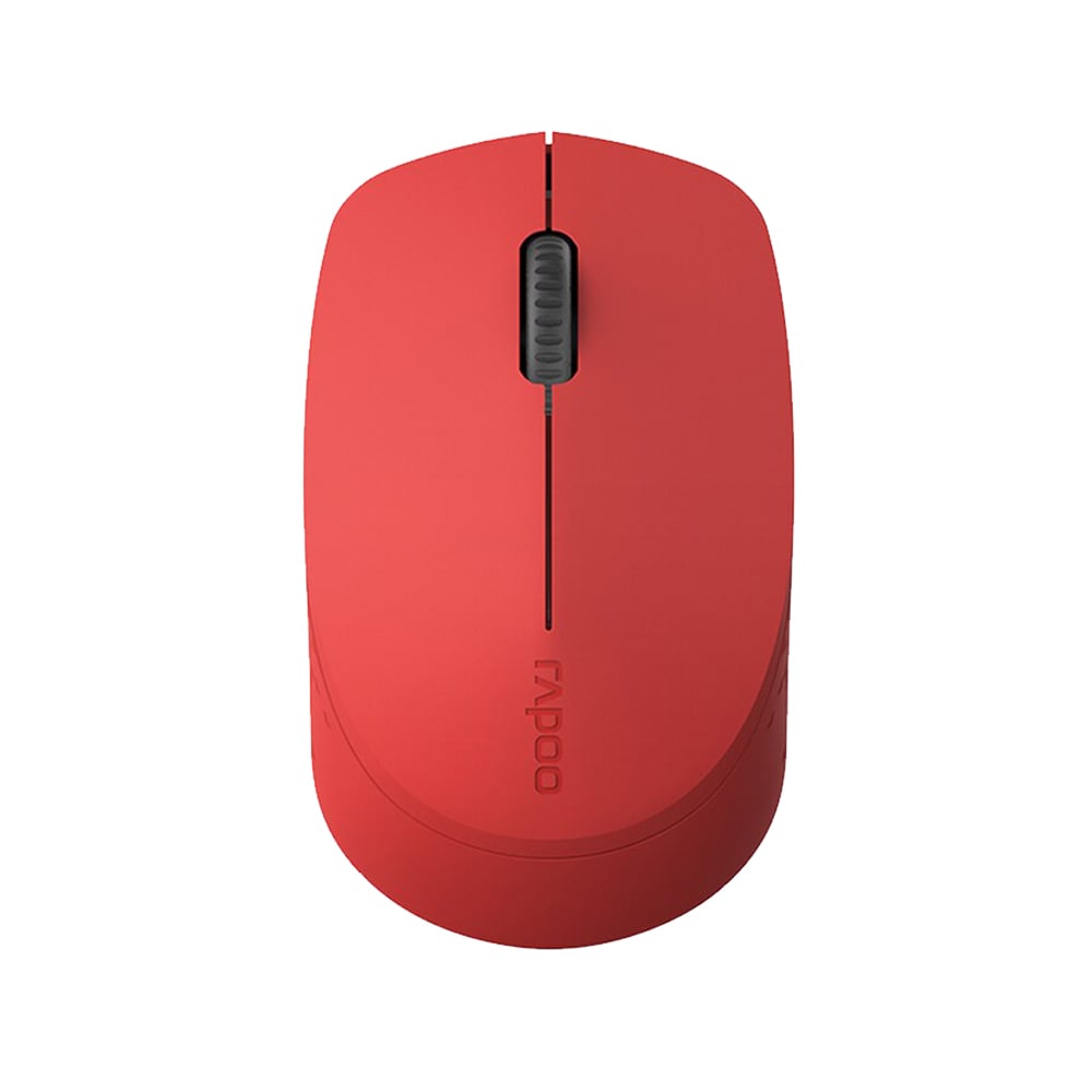 WIRELESS MOUSE (เมาส์ไร้สาย) RAPOO M100 RED