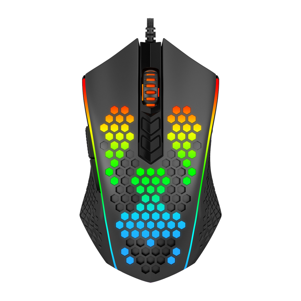 MOUSE (เมาส์) REDRAGON M809 MEMEANLION (BLACK)