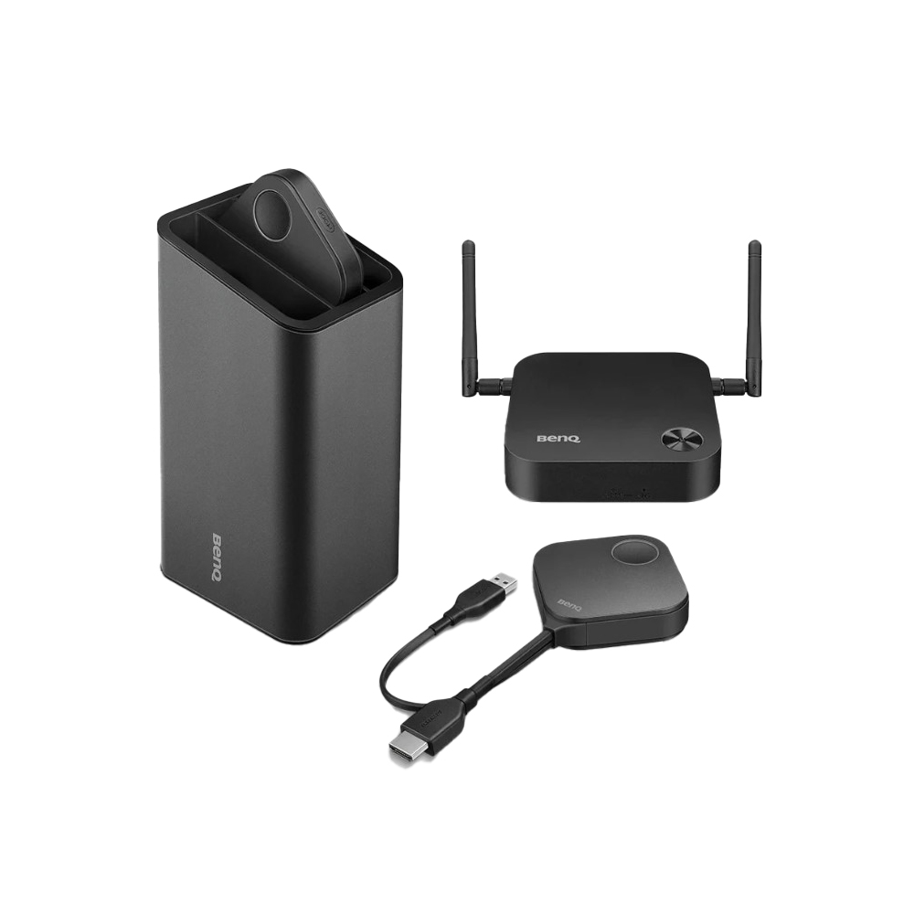WIRELESS PRESENTATION DEVICE (ชุดอุปกรณ์การนำเสนอแบบไร้สาย) BENQ  INSTASHOW WDC10 (9H.JF878.N4P) BLACK