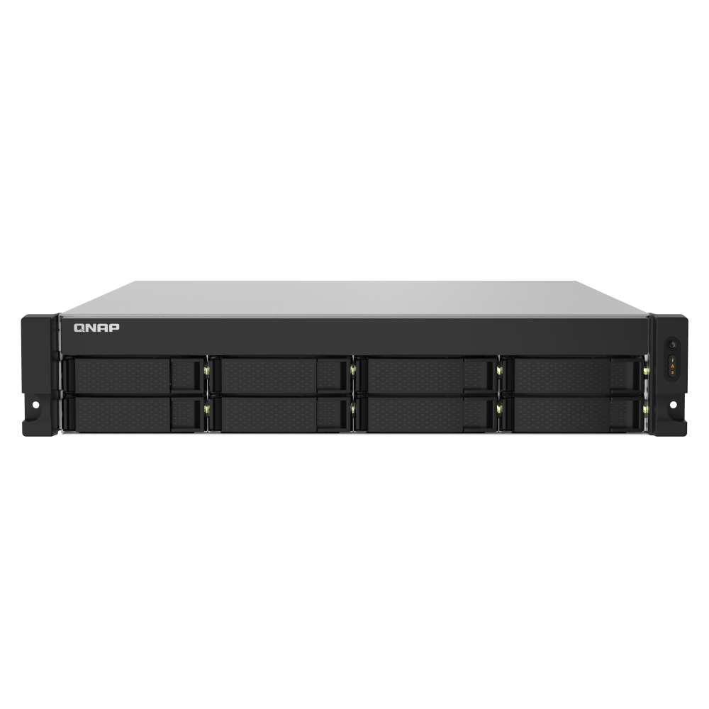 NAS (อุปกรณ์จัดเก็บข้อมูลบนเครือข่าย) QNAP DESKTOP 4 GB UDIMM DDR4  (QNP-TS-832PXU-RP-4G)