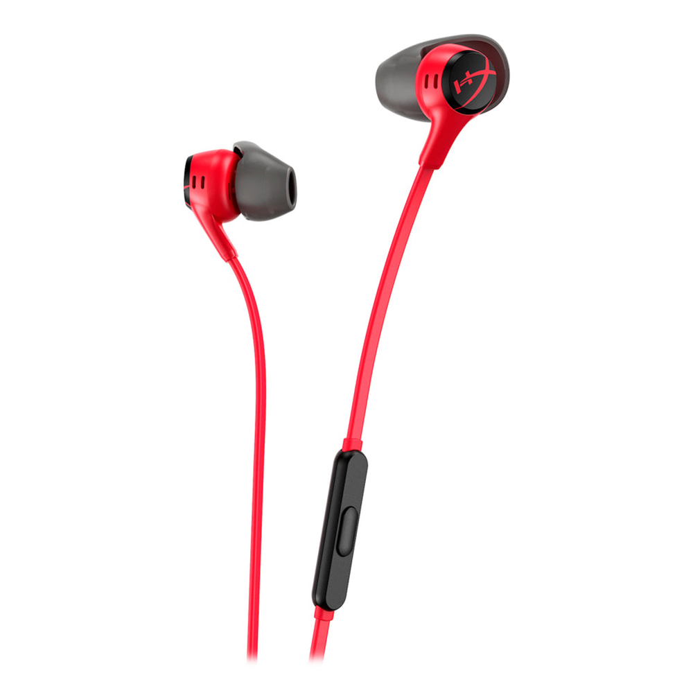 IN EAR HEADPHONE (หูฟังอินเอียร์) HYPERX CLOUD EARBUDS II (RED)