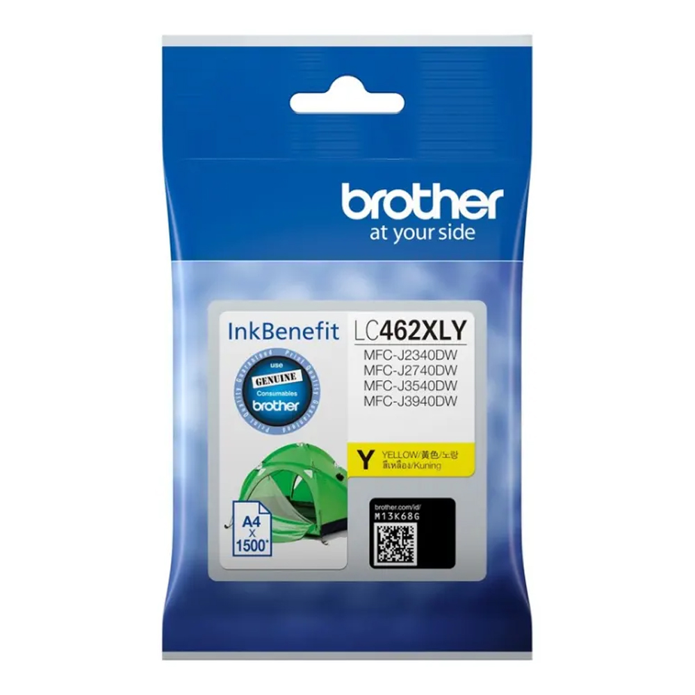 INK (หมึกสำหรับเครื่องพิมพ์) BROTHER LC-462XLY