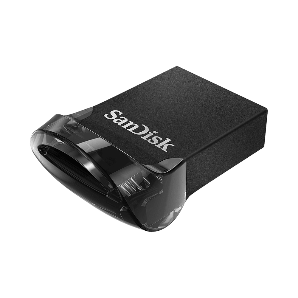 512 GB FLASH DRIVE (แฟลชไดร์ฟ) SANDISK ULTRA FIT USB 3.1 (BLACK) (SDCZ430-512G-G46)