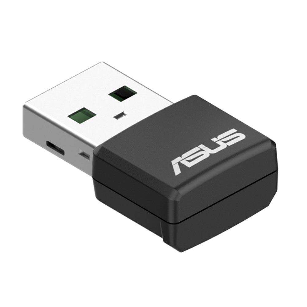 WIRELESS USB ADAPTER (ยูเอสบีไวไฟ) ASUS USB-AX55 NANO - AX1800 DUAL BAND WIFI 6 USB ADAPTER