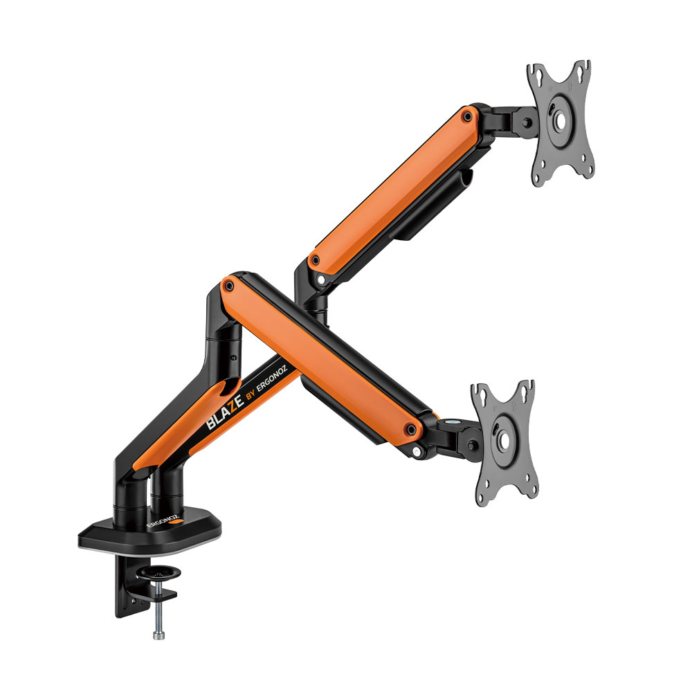 MONITOR ARM (ขาตั้งจอ) ERGONOZ BLAZE TWIN (EGN-BLAZE-D)