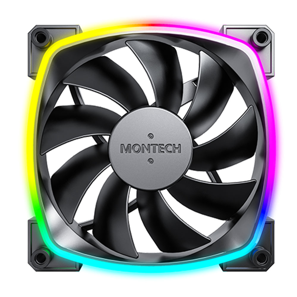 CASE FAN (พัดลมเคส) MONTECH AX120 PWM FAN BLACK