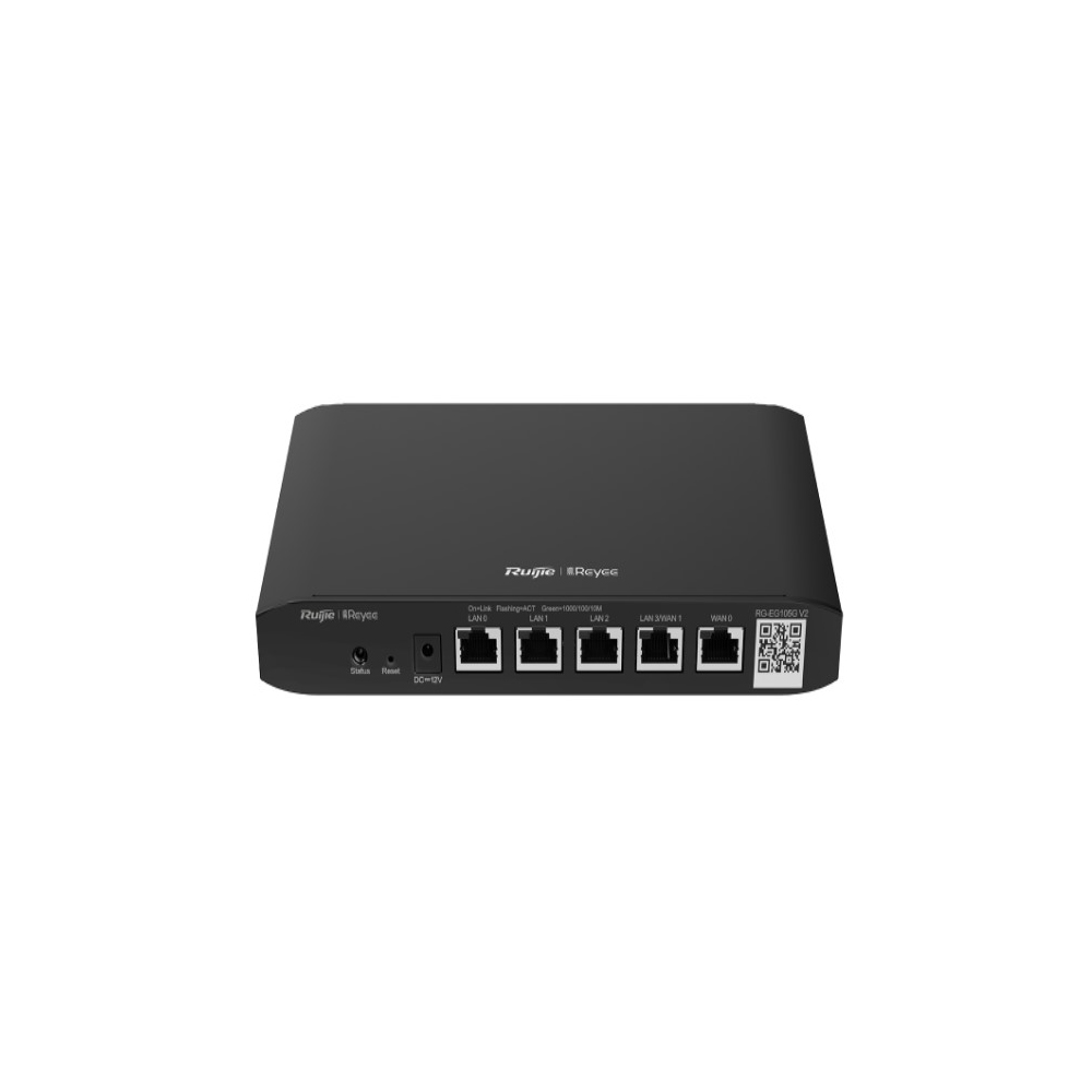ROUTER (เราเตอร์) RUIJIE RG-EG105G V2 REYEE CLOUD MANAGED ROUTER (RG-EG105G) BLACK