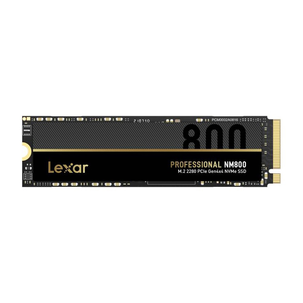 512 GB SSD (เอสเอสดี) LEXAR NM800 PCIe G4x4 NVMe M.2 2280 (LNM800X512G)