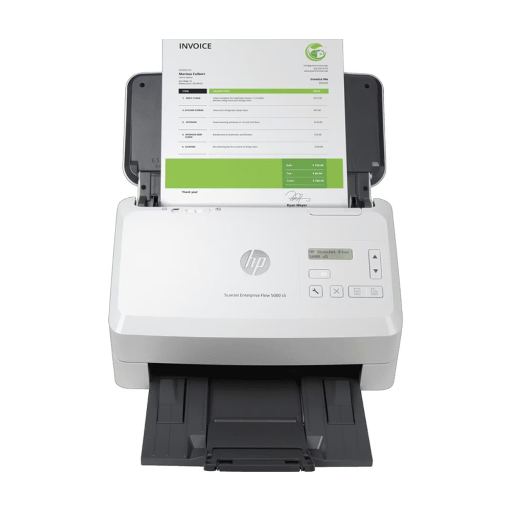 SCANNER (สแกนเนอร์) HP SCANJET ENTERPRISE FLOW 5000 S5 (6FW09A) WHITE