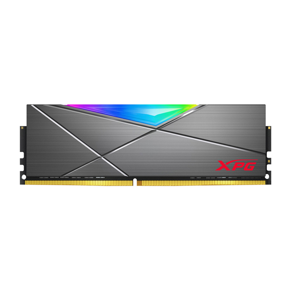 16GB (8GBx2) DDR4 3200MHz RAM (หน่วยความจำ) ADATA SPECTRIX DT50 (AX4U32008G16A-DT50 RGB) BLACK