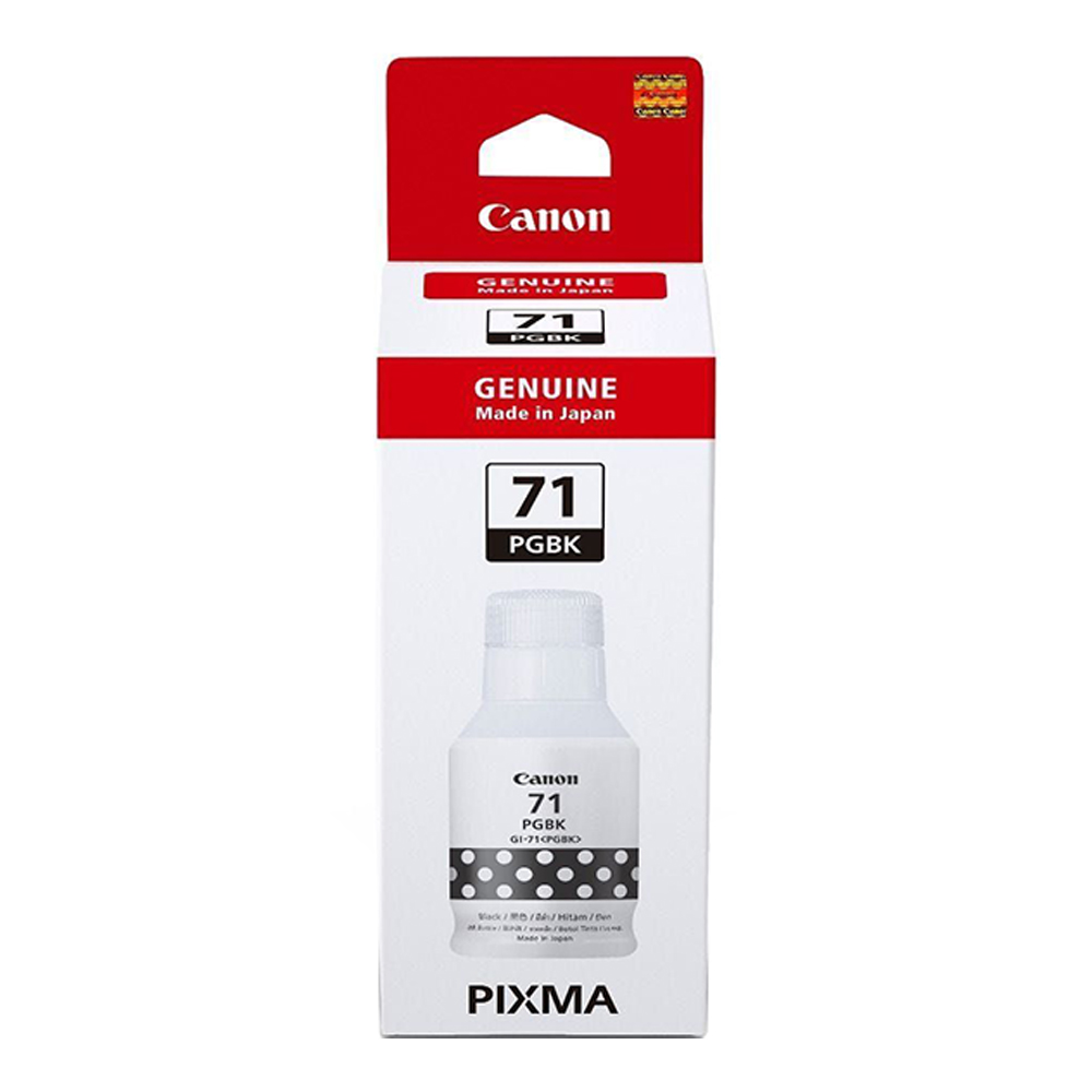 INK (หมึกสำหรับเครื่องพิมพ์) CANON GI-71BK