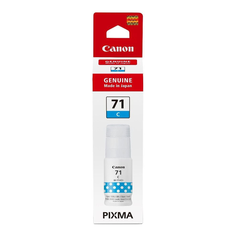 INK (หมึกสำหรับเครื่องพิมพ์) CANON GI-71C