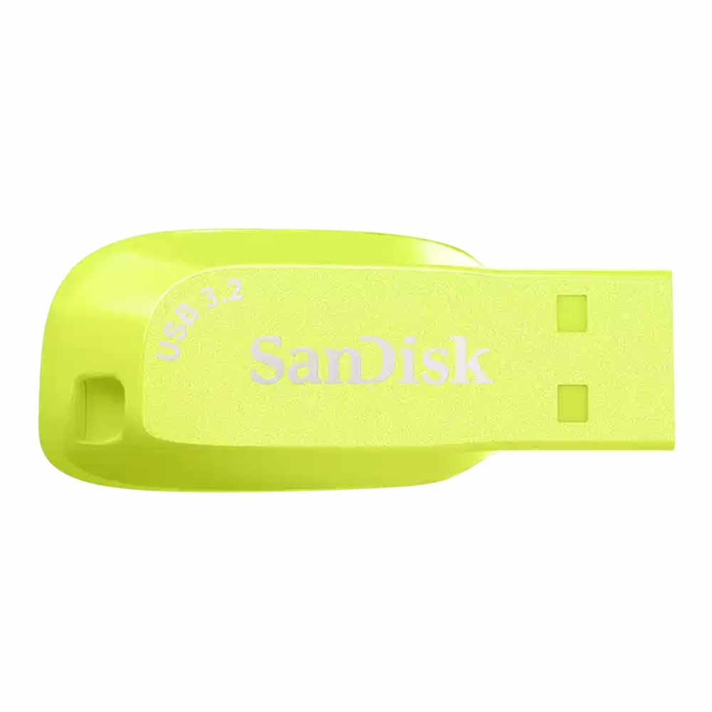 128 GB FLASH DRIVE (แฟลชไดร์ฟ) SANDISK ULTRA SHIFT USB 3.2 GEN 1 (EVENING PRIMROSE - GREEN) (SDCZ410-128G-G46EP)